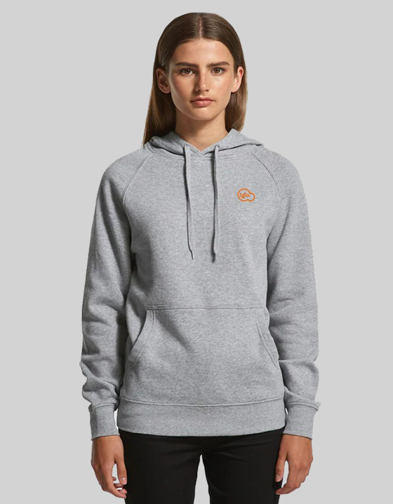 Womens Hoodie - Grey